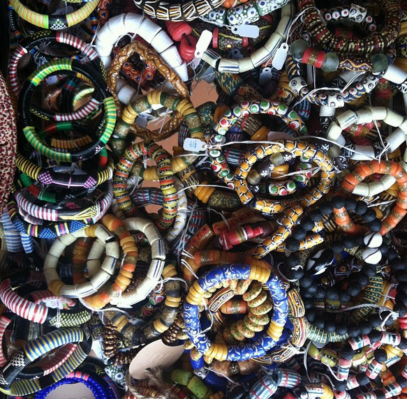 Assorted Glass Bead Bracelets