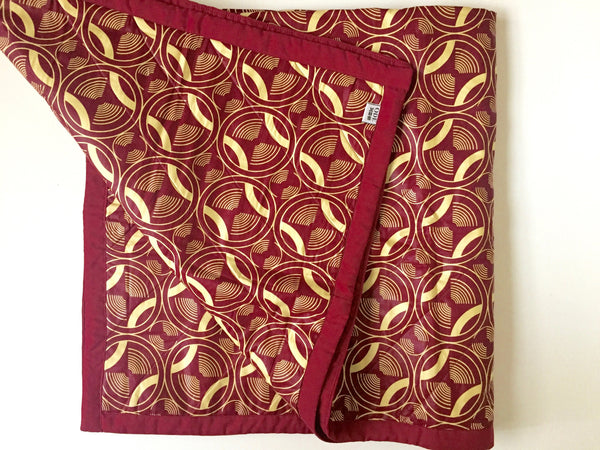 Dizzy Wax Print Wholecloth Quilts